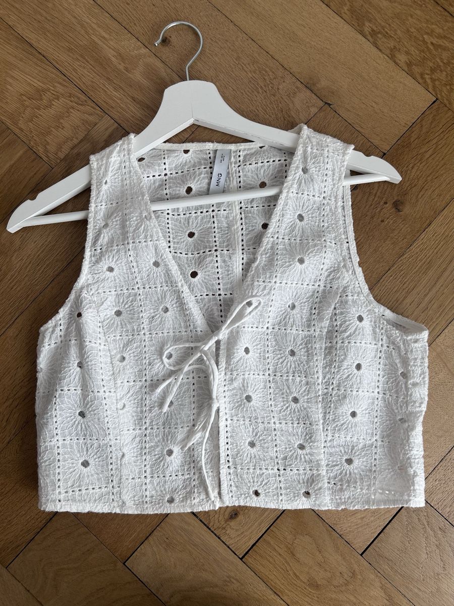 Mango Hosen: Ensemble Mango blanc M  – Gebraucht aus Genève von Sarahchge 1