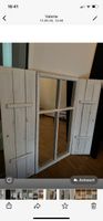 Shabby  chic Fensterladen Spiegel