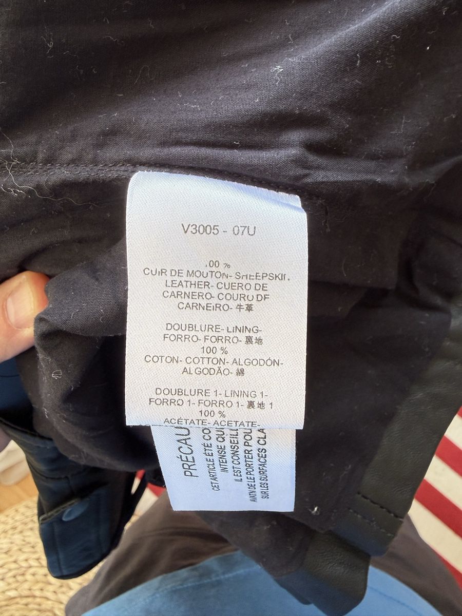 Caroll Jacken: Caroll Leather Jacket Black Size 38 good condition – Gebraucht aus Buchs SG von ayt_87vv 3