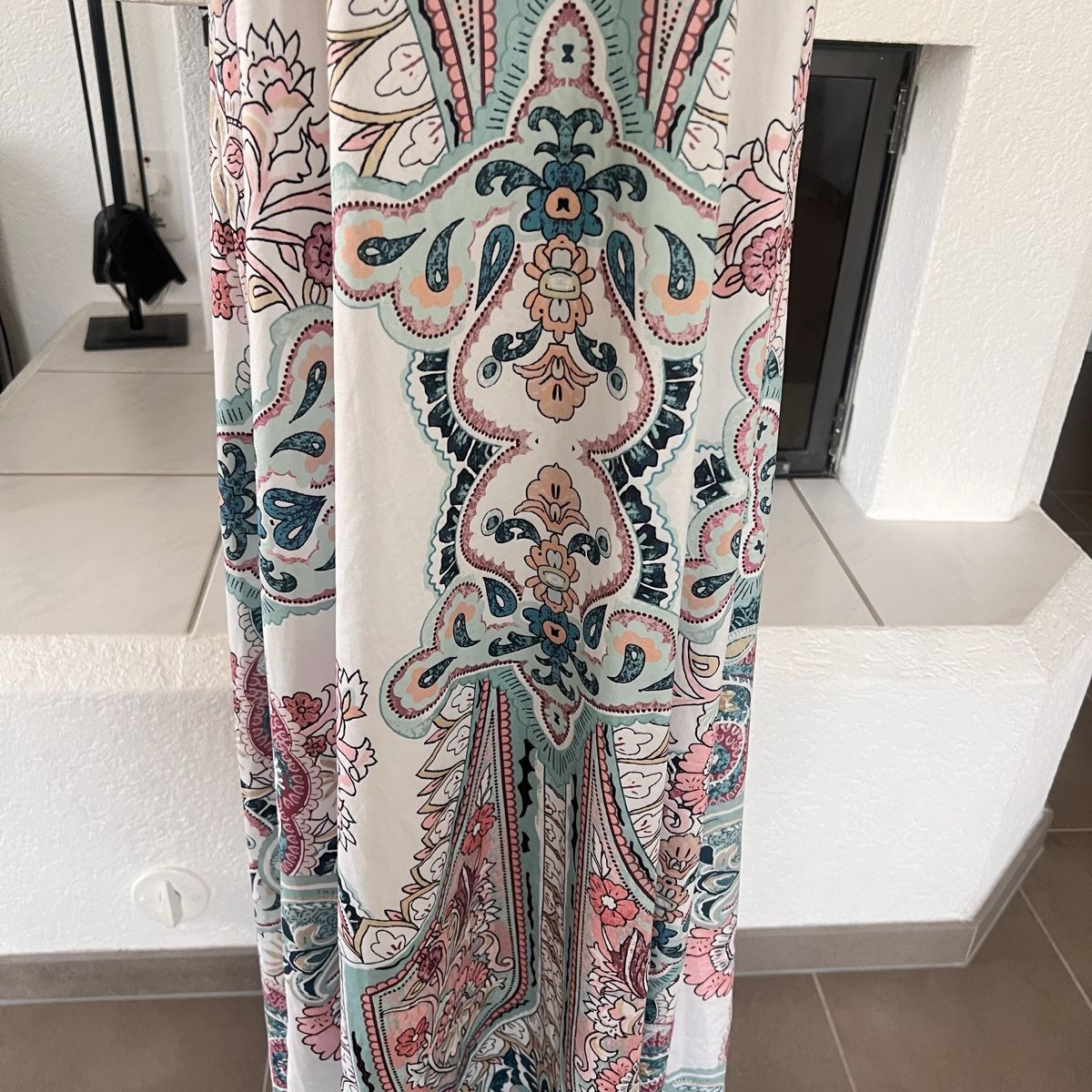 Kleider: Maxikleid mit Blumenprint Gr. XL – Neu (gemäss Beschreibung) aus Seon von Sunny-Schmuck78 2