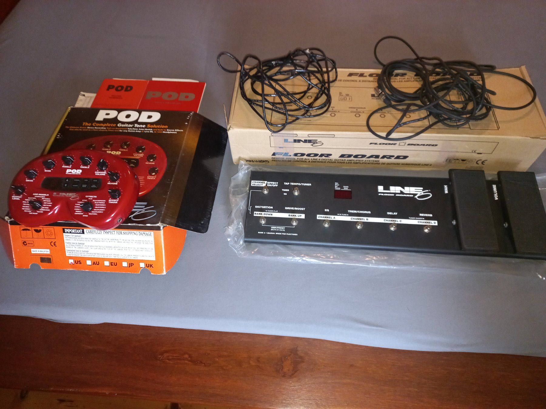 Line 6 Amplificatori: Line 6 POD Guitar multi effects – Nuovo e nell'imballaggio originale da Kaisten venduto da HC66