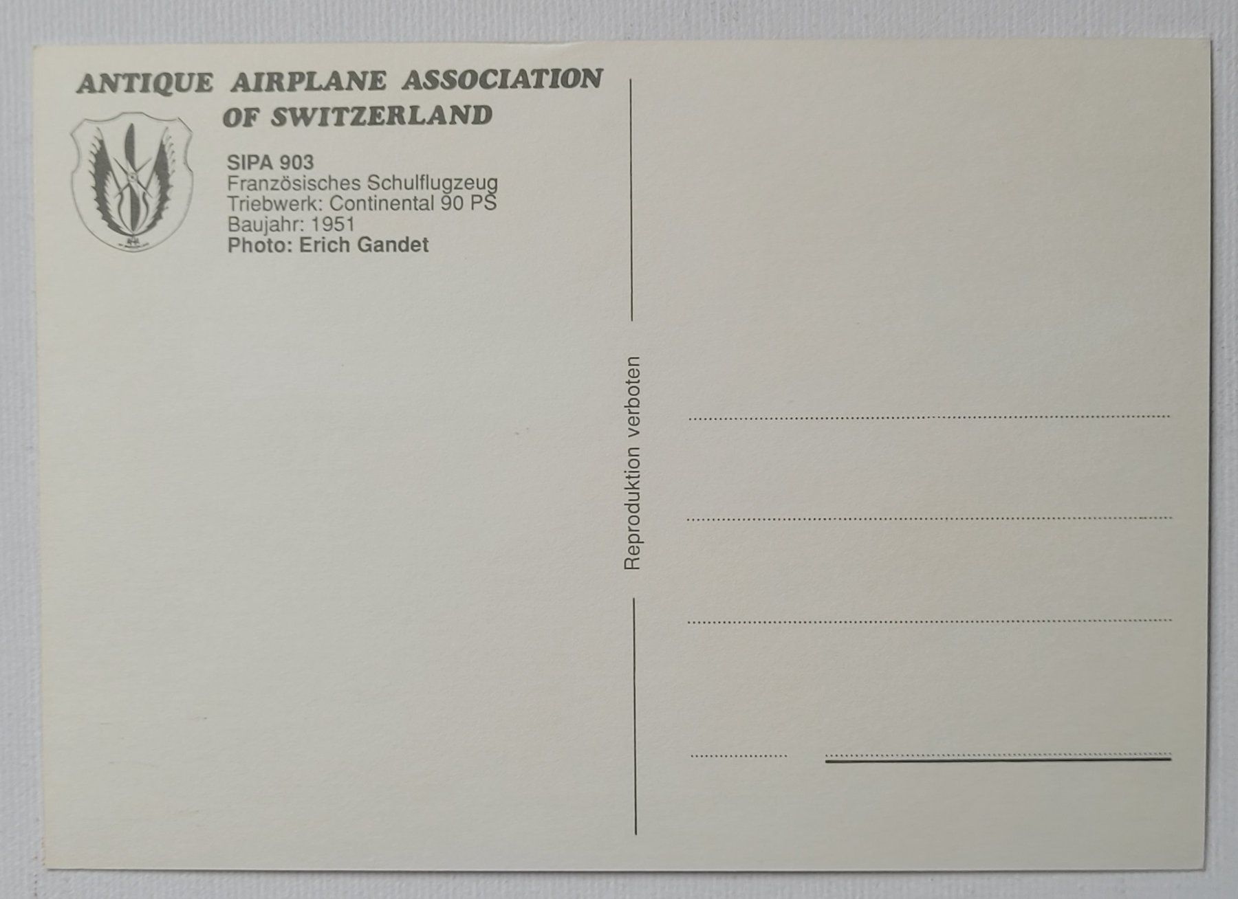 Cartoline postali: SIPA 903 – Nuovo (secondo la descrizione) da Neftenbach venduto da Mador6 1