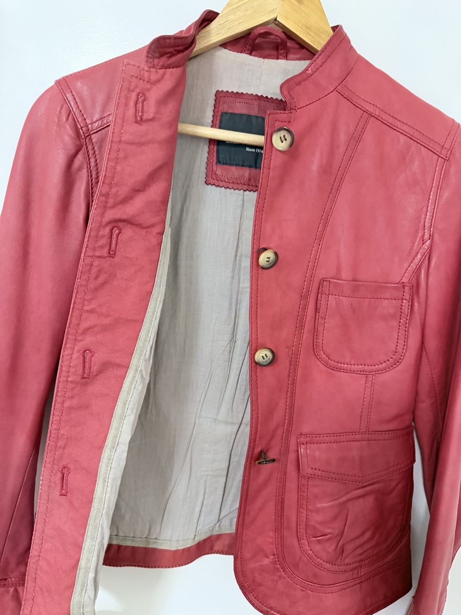 Jacken: Leonardo Lederjacke, Gr. S, Echtleder, Top Zustand! – Gebraucht aus Kloten von nat_2x5p 3