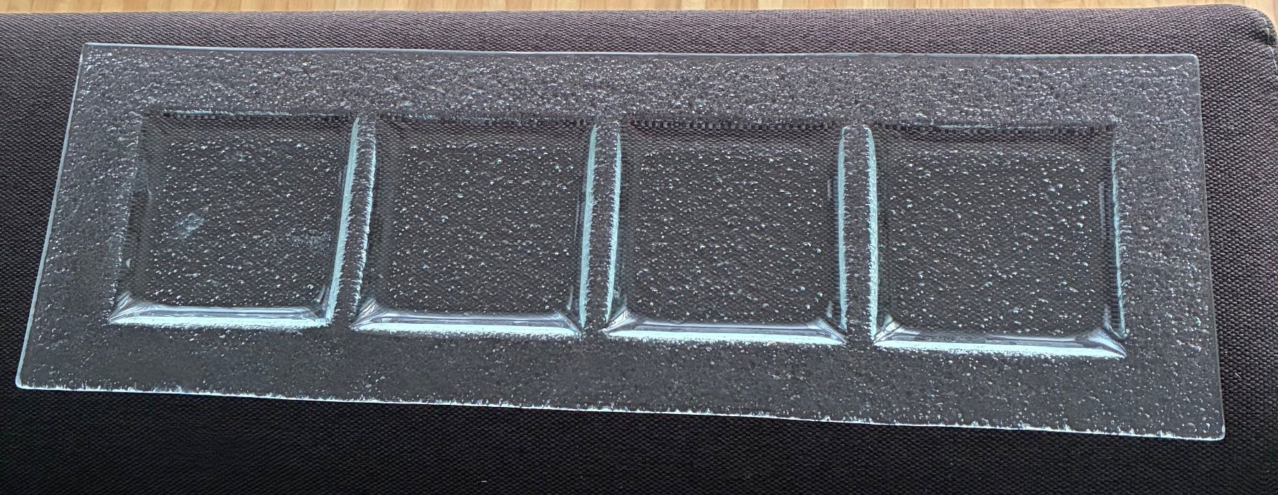 Gläser: Schale / Platte für Deko oder Apéro, Glas, 4-teilig – Gebraucht aus Altendorf von n_8_eule