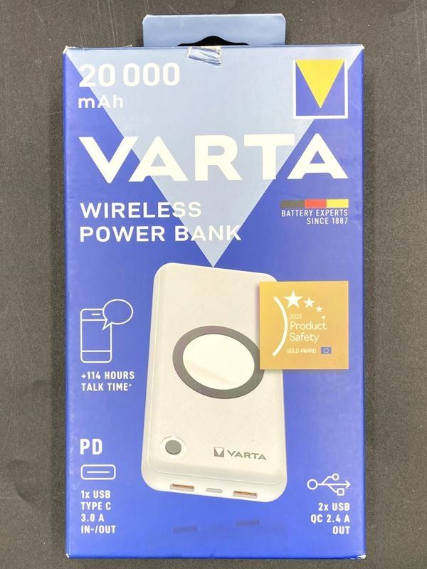 Varta Batterie: VARTA | Wireless Power Bank – Nuovo (secondo la descrizione) da Wittenbach venduto da Restwert_St-Gallen