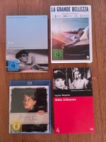 4 Arthouse-DVDs (8 1/2, La grande Bellezza, Bergman, ...)