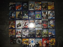 35 gebrauchten PS2-Spielen (2ps1)