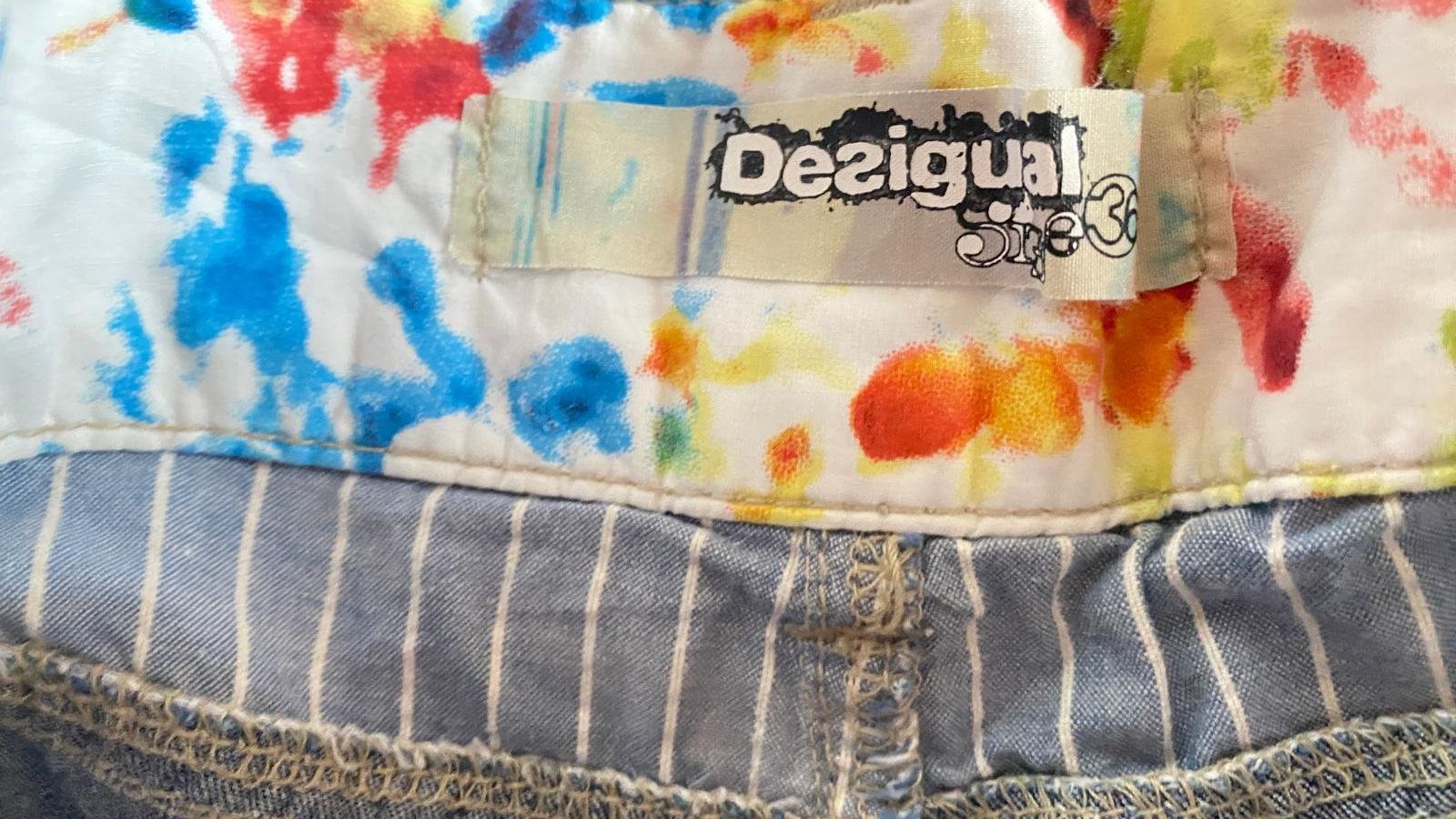 Kleider & Röcke: Sommerlicher Jeansrock mit Blumenmuster, Grösse 128 – Gebraucht aus Rothrist von lil_tg5m 4