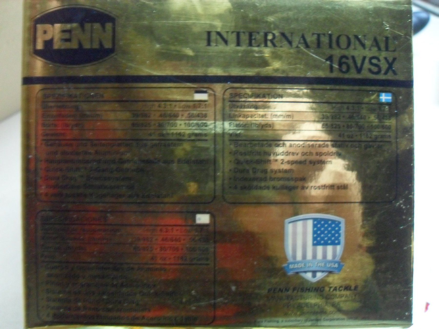 Tambours & Moulinets: 3x Multirollen PENN International 16 – D'occasion à Bigenthal par FSB1 9