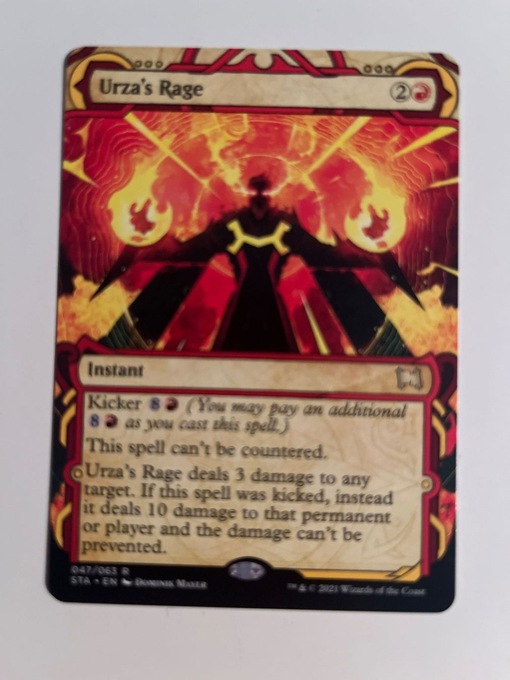 Magic The Gathering Sammelbilder & Trading cards: 1 x Urza's Rage - Magic: The Gathering - MtG – Gebraucht aus Kriens von Shadi1980