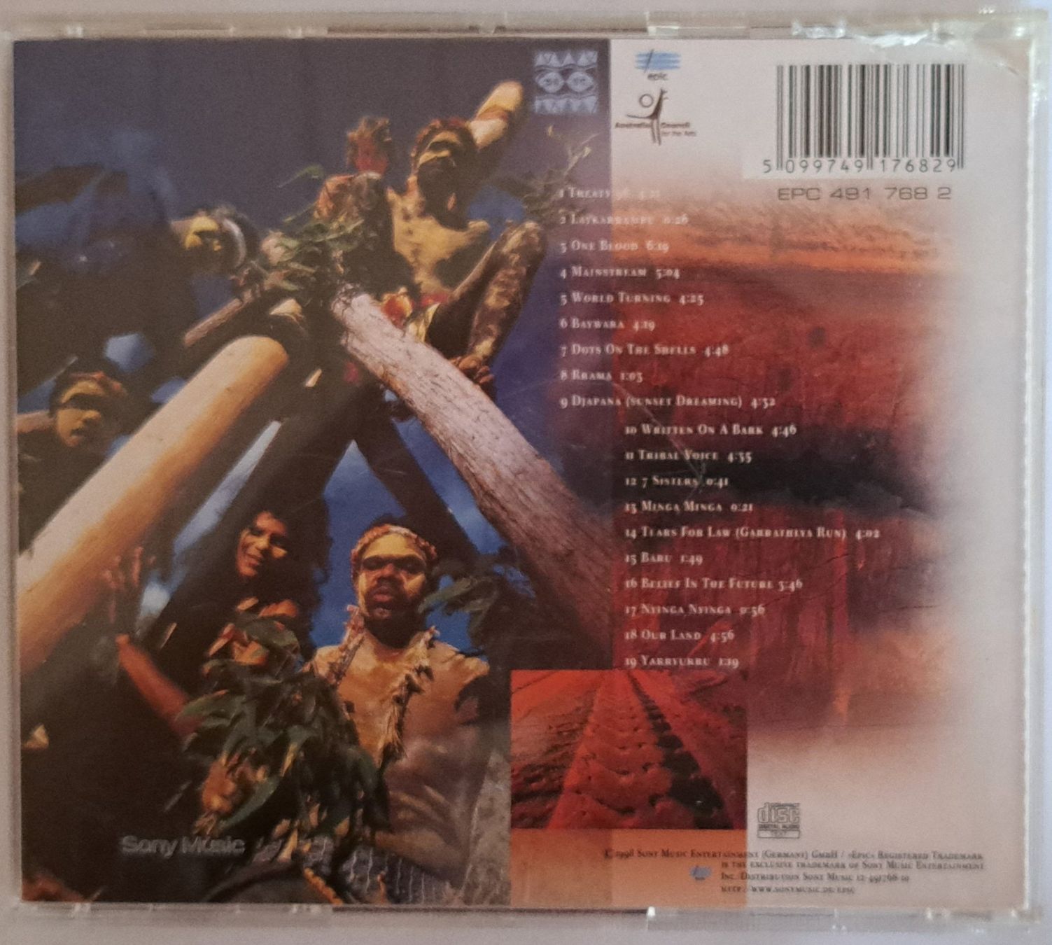 CD: Yothu Yindi - One Blood – Usato da Tenniken venduto da mik_6mxg 9