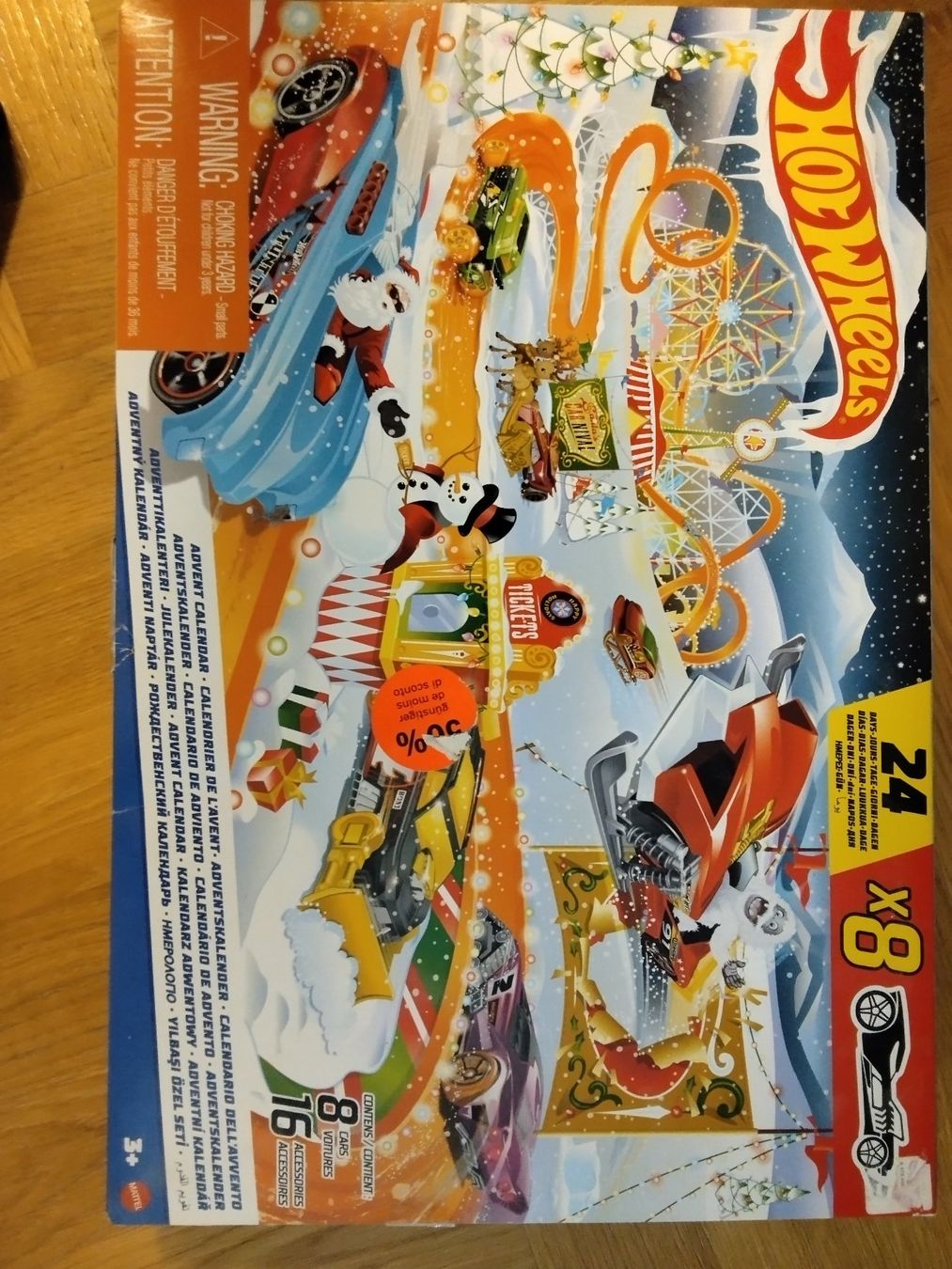 Hot Wheels Modellini d'auto: ab 1.--, HotWheels "Weihnachtsset" – Usato da Aarau venduto da RUD