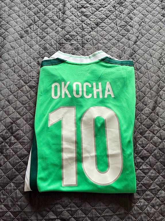 Canottiere & Pantaloni: Nigeria Trikot Okocha M – Usato da Henggart venduto da escorpio0511 2