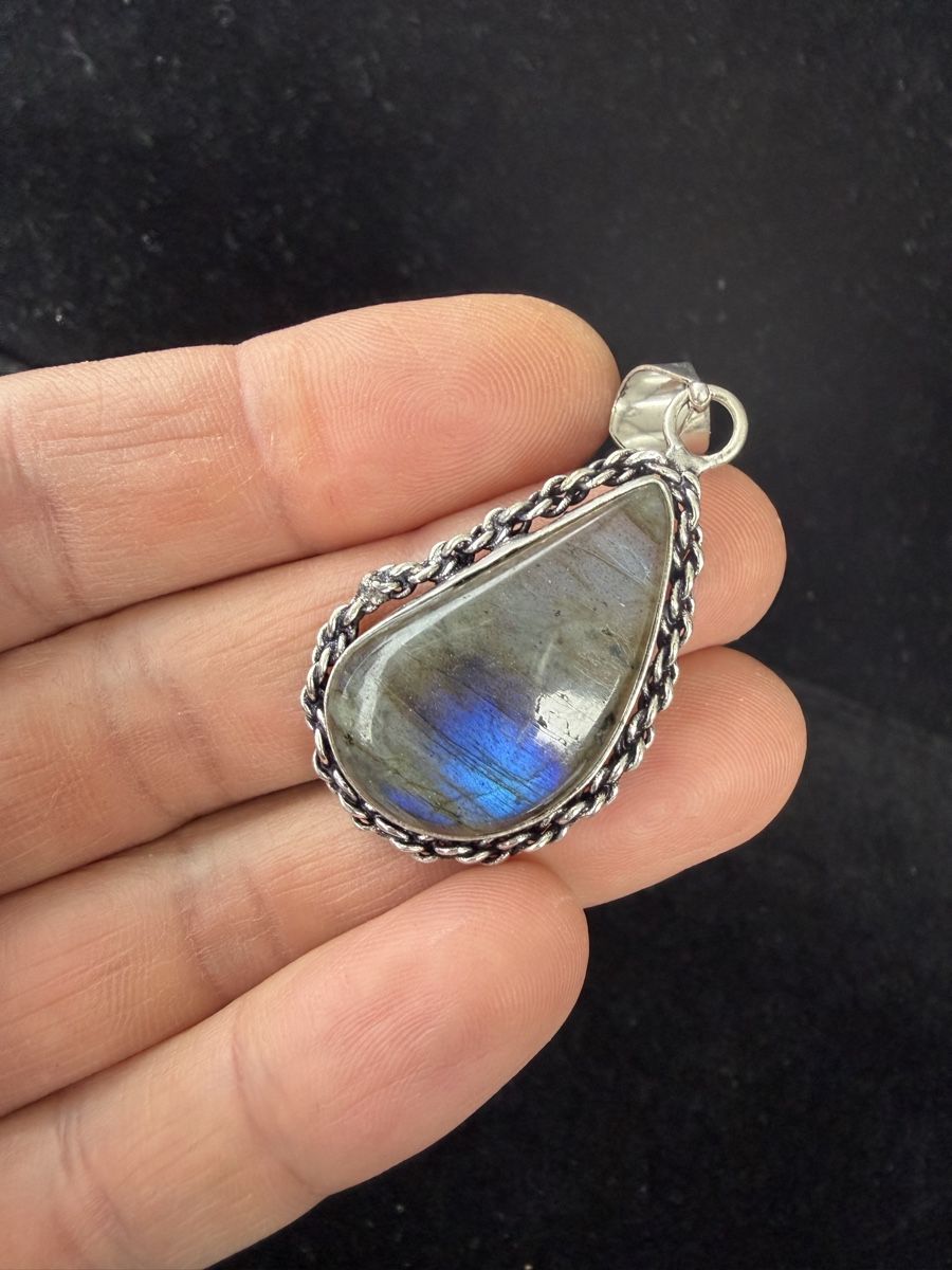 Edelsteine: Pendentif Labradorite  – Gebraucht aus Bouveret von GemX 3