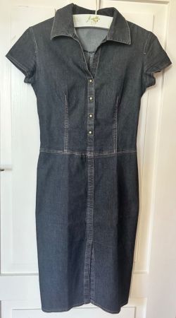 MNG Denim Dress, size M, excellent condition, Spring 🌸(55)