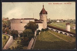 AK Schaffhausen, Der Munot, 1909