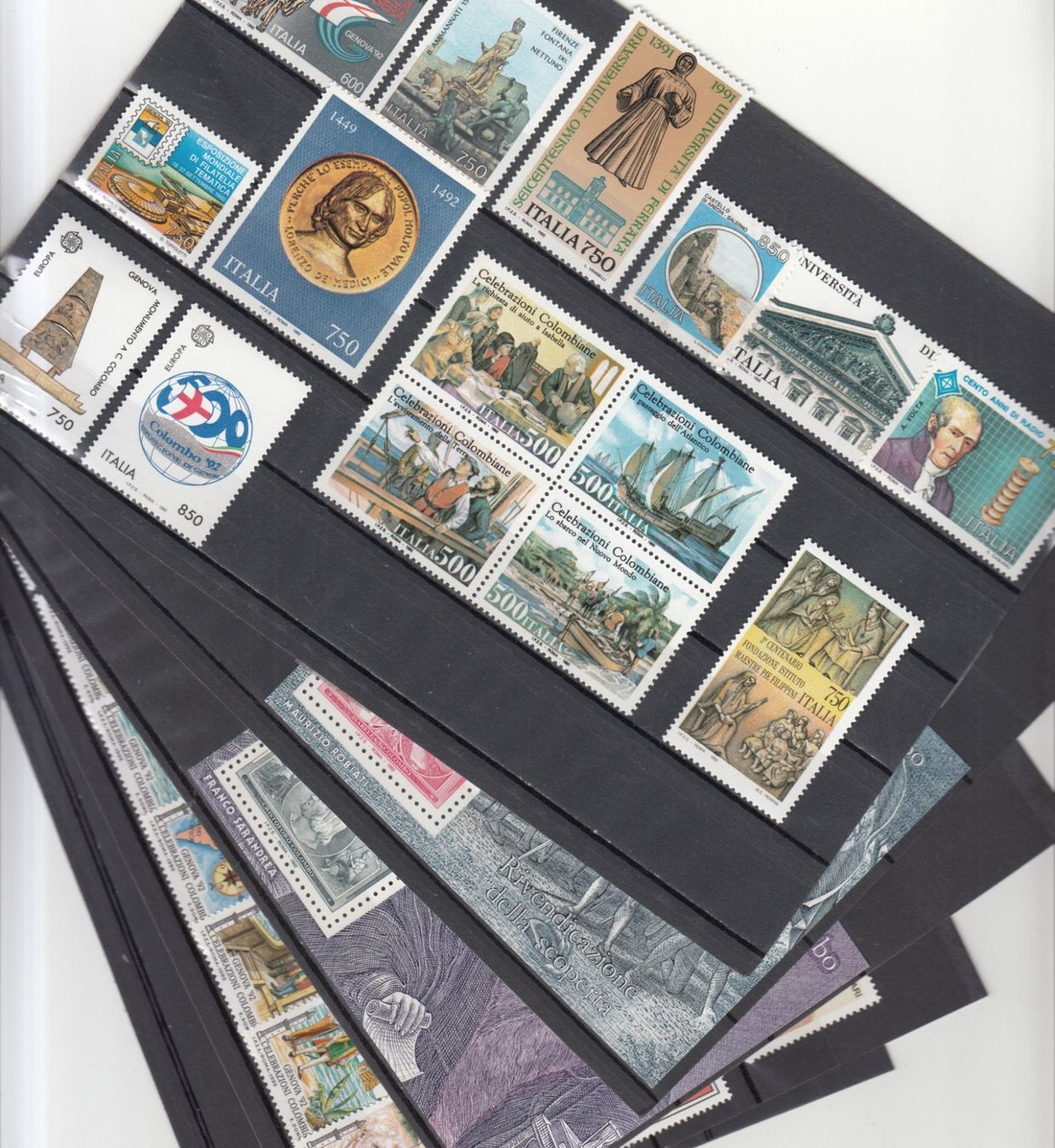 Tutti i francobolli: Italien 1992 postfrisch – Usato da Bürglen TG venduto da StampGraf