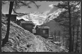 Saas-Grund am Weg nach Triftalp