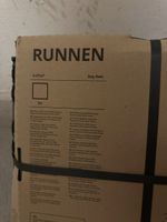 2x IKEA RUNNEN flooring tiles, grey, 9 sq feet, new