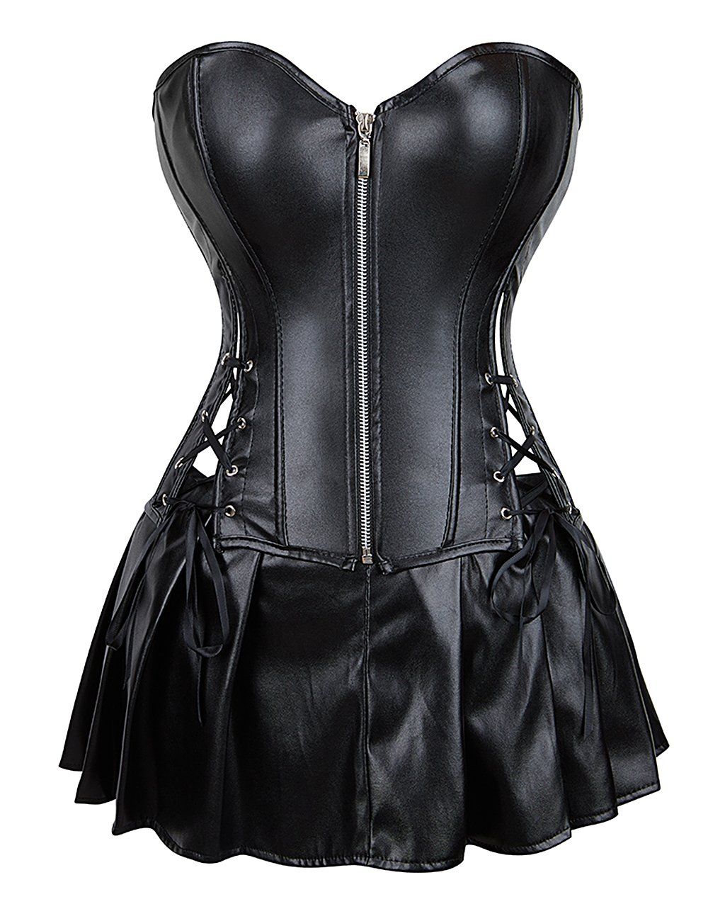 Vestiti: Lederkorsett mit Kleid Gr S – Nuovo e nell'imballaggio originale da Beringen venduto da SGShop 6