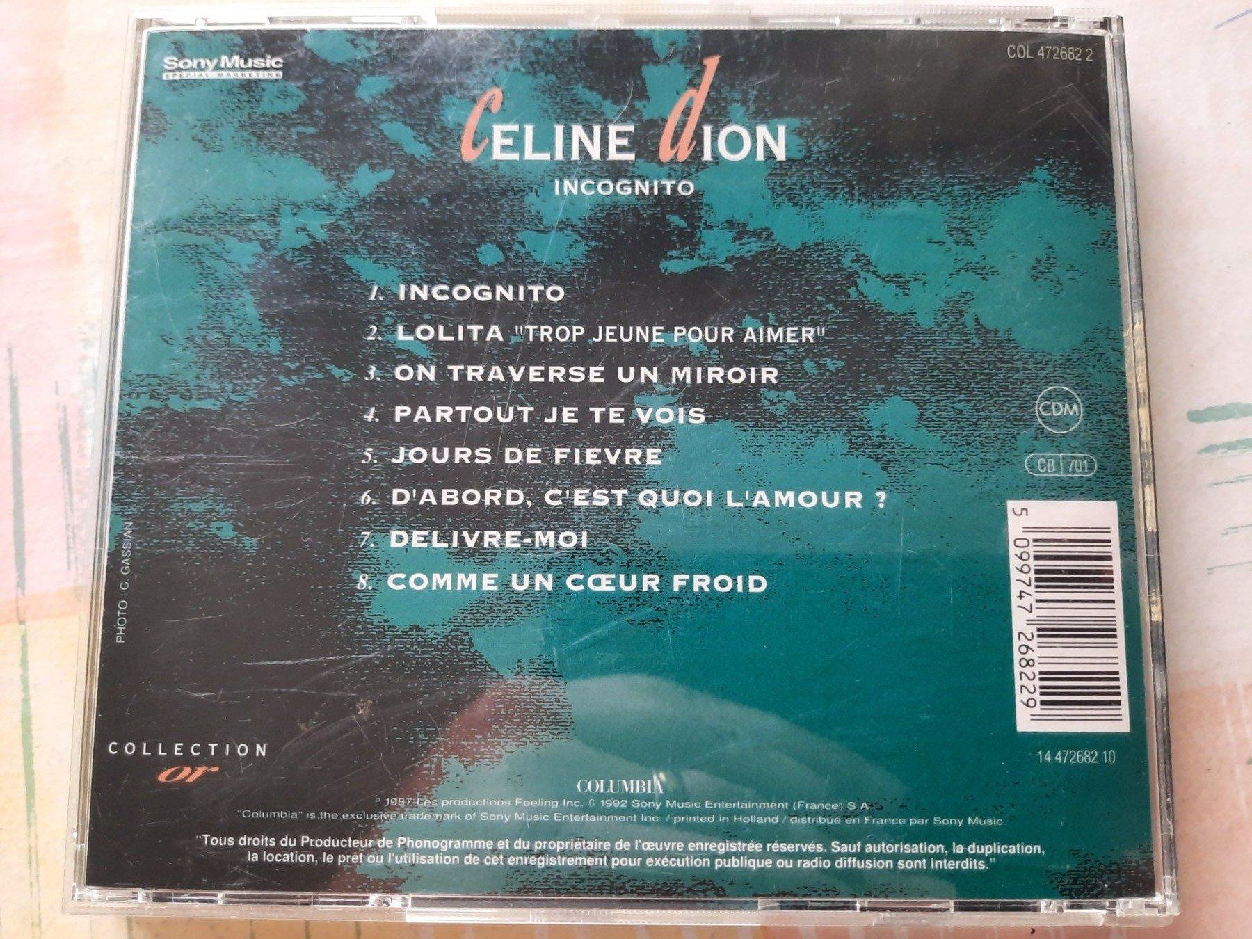 CD: Cd Céline Dion - Incognito - Collection or  – Usato da Pully venduto da bro_n52j 1