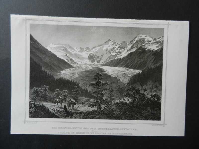 Incisioni: Morteratsch Gletscher Berninakette – Usato da Risch venduto da Rischli15