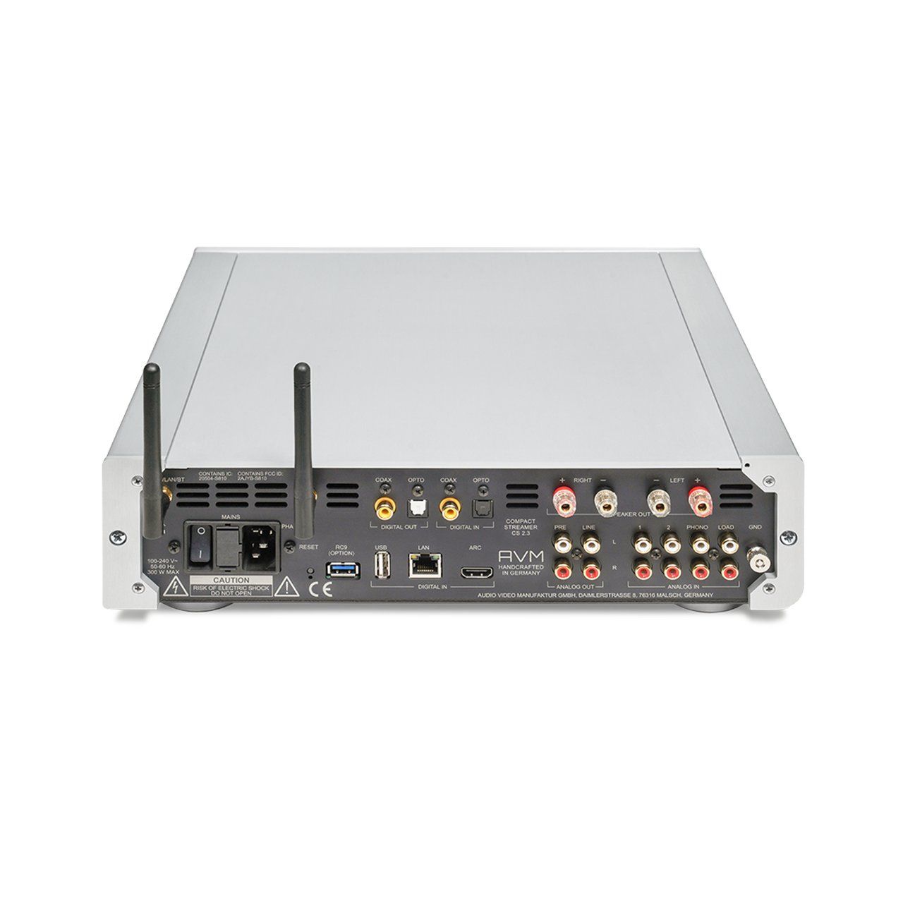 Avm Amplificatori: AVM INSPIRATION CS 2.3 silber High-End – Nuovo e nell'imballaggio originale da Klingnau venduto da AudioVision 2