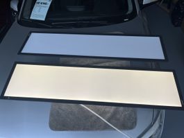Zwei LED Panel Leuchten 30 x 120 