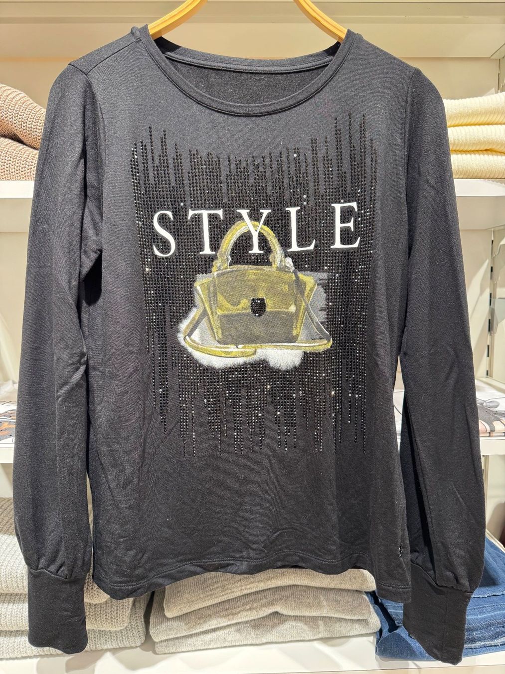 Monari Pulls & Sweat-shirts: Stylisches Langarmshirt, Monari, Gr. 36 – Neuf (Voir description) à Oberrohrdorf par maggys15 1