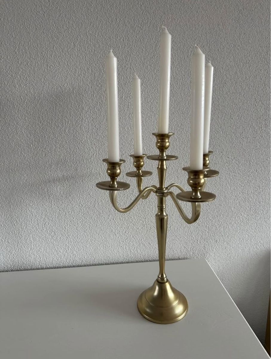 Portacandele: Kerzenständer Gold – Usato da Wollerau venduto da sesi2204