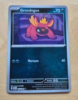 GRONDOGUE 057/084 REVERSE POKEMON NUIT NOIRE FR