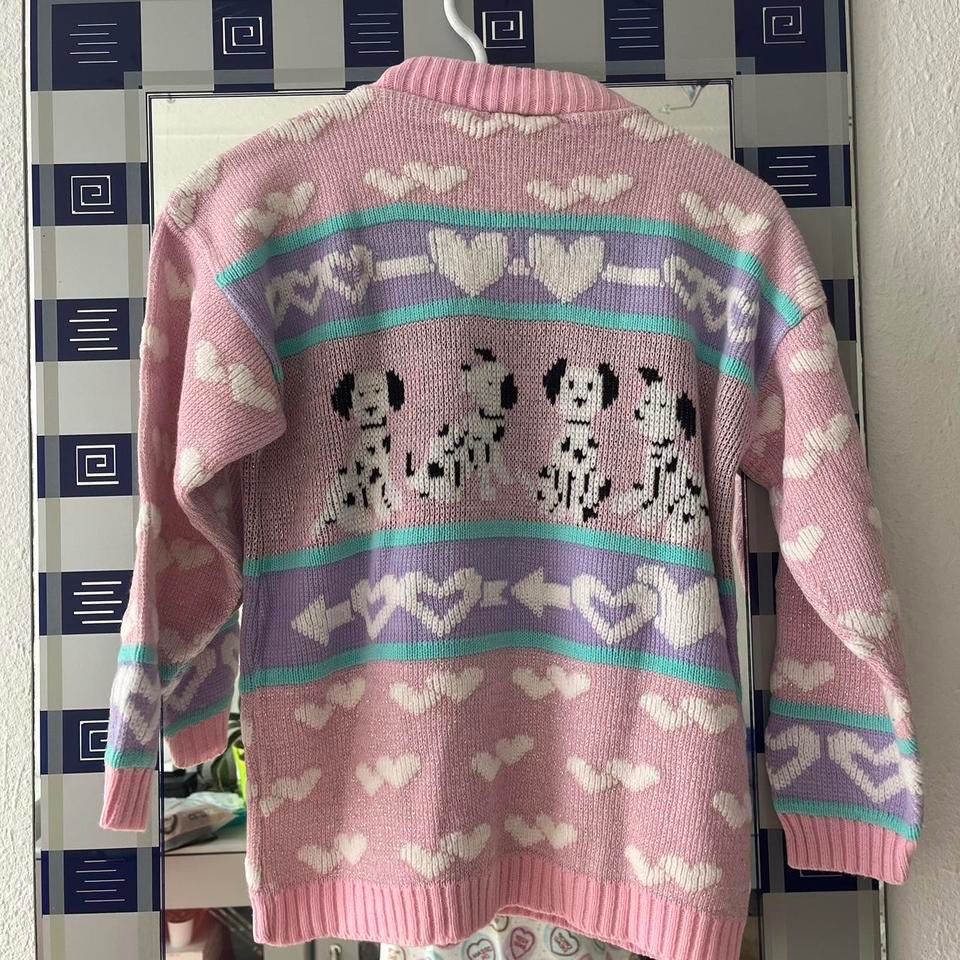 Maglioni & Felpe: Adele Vintage Dalmatiner Sweater 80s Grösse S – Usato da Grenchen venduto da sojalatte 1