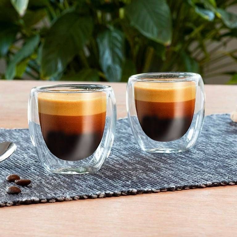 Bicchieri: 2er-Set Espresso Gläser THERMO-TRINKGLAS Trinkgläser – Nuovo e nell'imballaggio originale da Zürich venduto da Discountbros 3