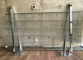 Mattenzaun SMALL (2 x 1.03 m) NEU Komplettset inkl. Pfosten