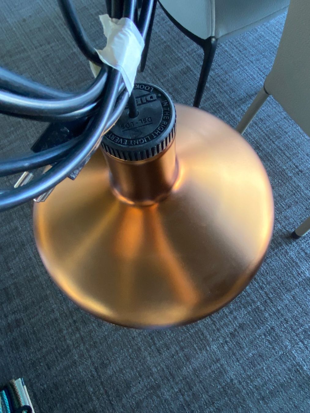 Lampade: Diesel Hängeleuchte FLASK B kupferfarben – Usato da Horgen venduto da StudioSferaAG 2