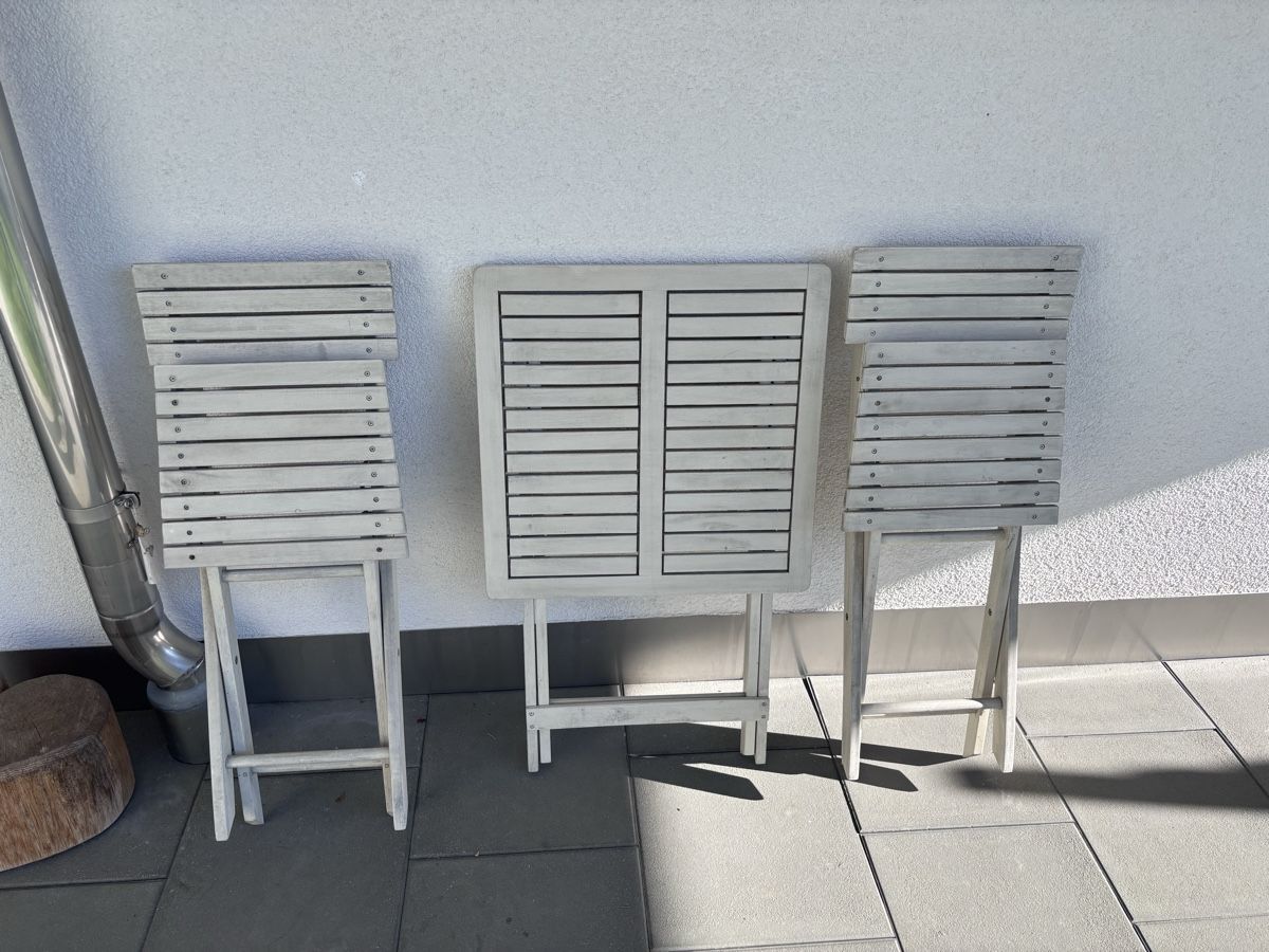 Set di tavolo e panche: Garten Tisch Stühle  – Usato da Brittnau venduto da Paptor 2