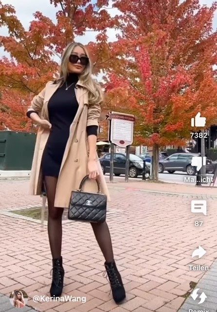 Vestiti: Strickkleid schwarz Lulus GR M neu – Usato da Zürich venduto da Pony74