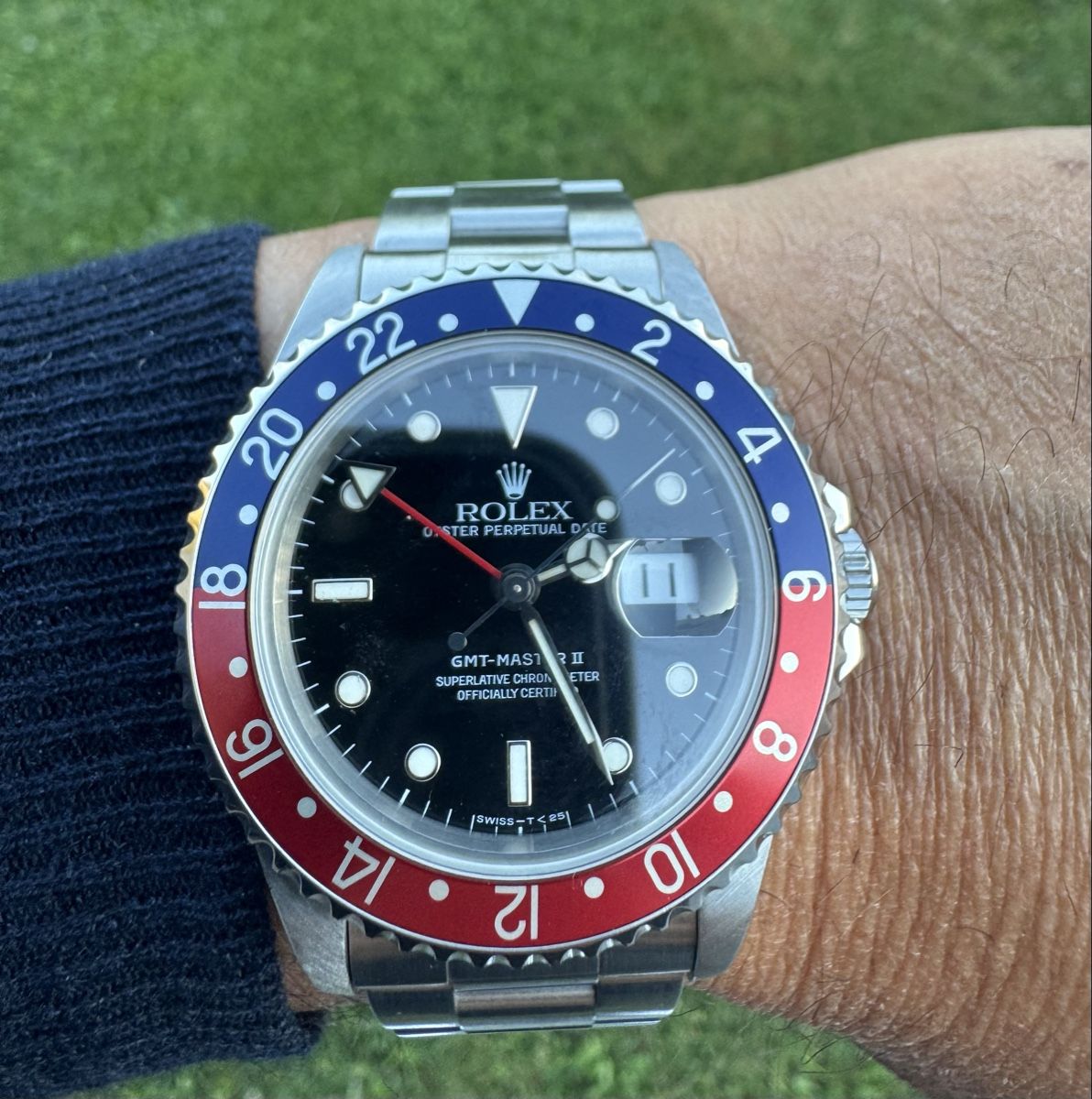 Rolex Uhren: Top Sammlerset Rolex Pepsi GMT, Ref.: 16710 – Gebraucht aus Chur von lucretiawatches 2