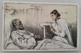 Bundesfeierpostkarte Nr.46I - 20Rp. - 1927 - Krankenschw.