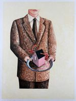 Jörg Mandernach (1963) Lithographie Handsigniert e.a.