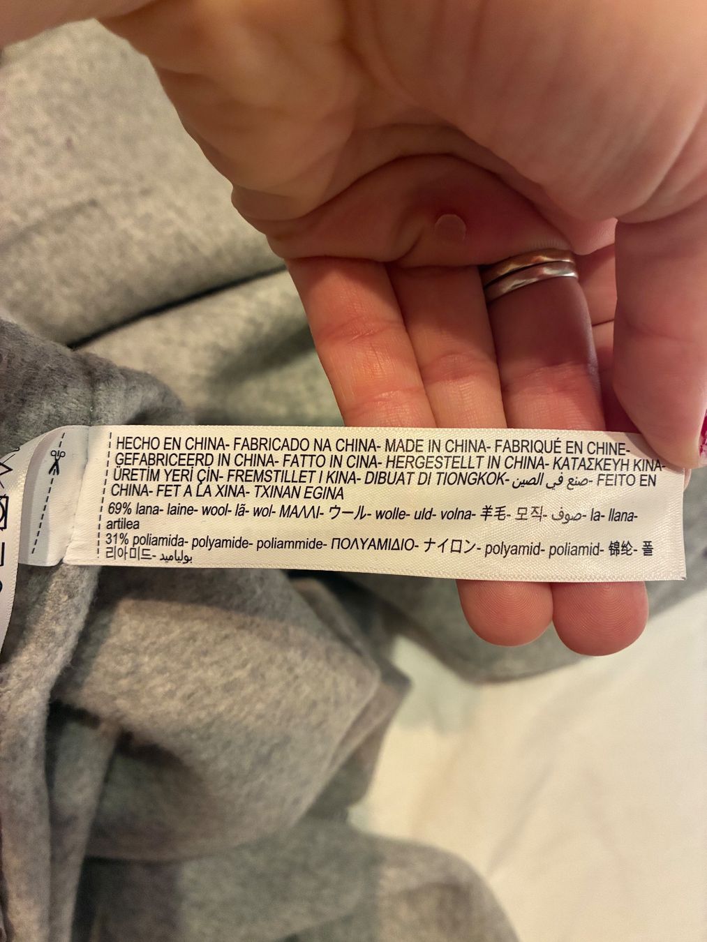 Massimo Dutti Mäntel: Massimo Dutti Oversize Coat Grey Size S Classic Style – Gebraucht aus Bern von mel_5xlj 4