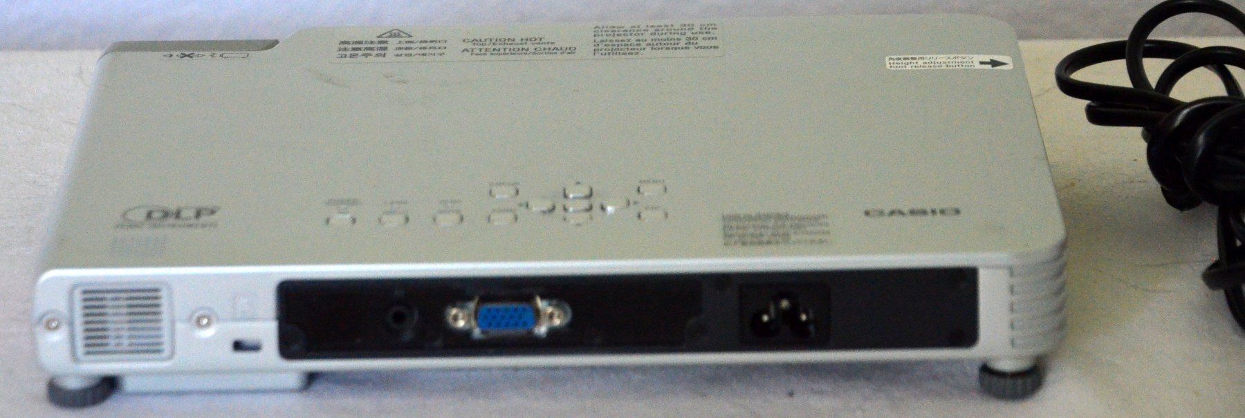 Home Cinema: Casio Data Projector XJ-S31 DLP Projektor  / projecteur – Difettoso da Collonges venduto da arashee 6