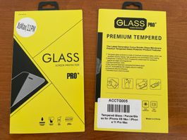 Schutzglas für iPhone XS Max, iPhone 11 Pro Max