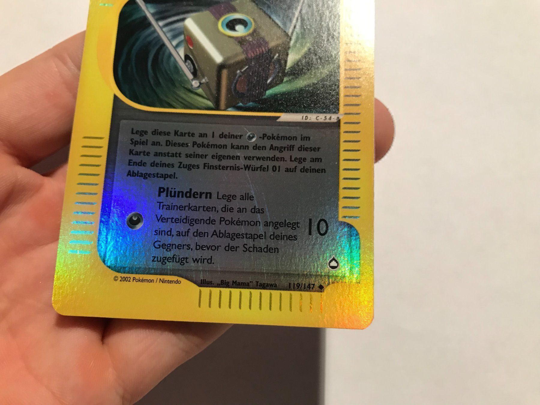 Pokémon Sammelbilder & Trading cards: Finsternis Würfel reverse holo Aquapolis – Neu (gemäss Beschreibung) aus Hagendorn von Pokecollectorch 1