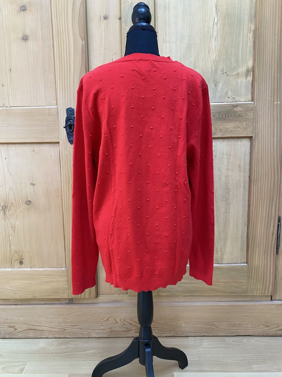 Manor Maglioni & Felpe: Manor Damen Pullover, Gr.L, Baumwolle, Rot – Nuovo (secondo la descrizione) da Buochs venduto da H16 4
