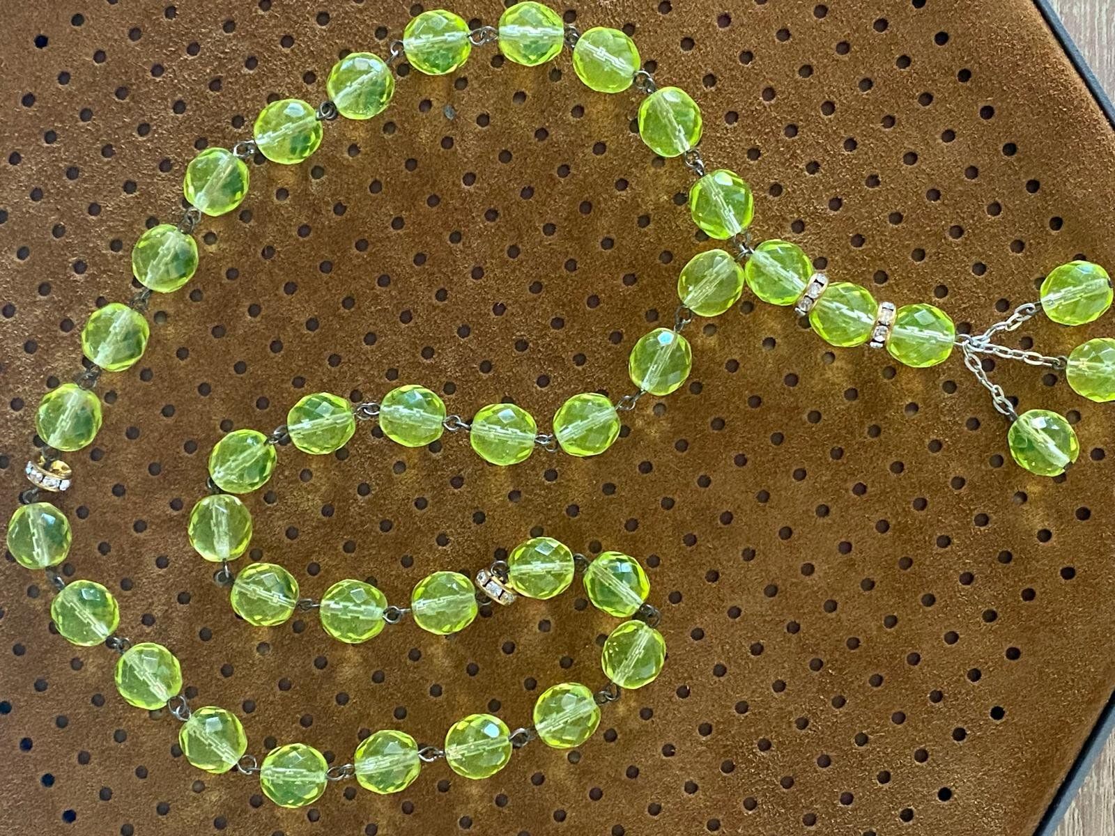 Catenine: Uranglas Kette Unikat – Usato da Au SG venduto da Unwa.11 1