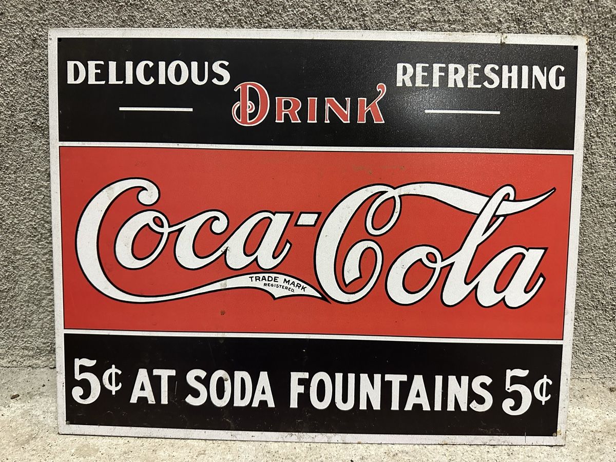 Insegne: Coca Cola Werbung Reklame – Usato da Reinach AG venduto da rares75