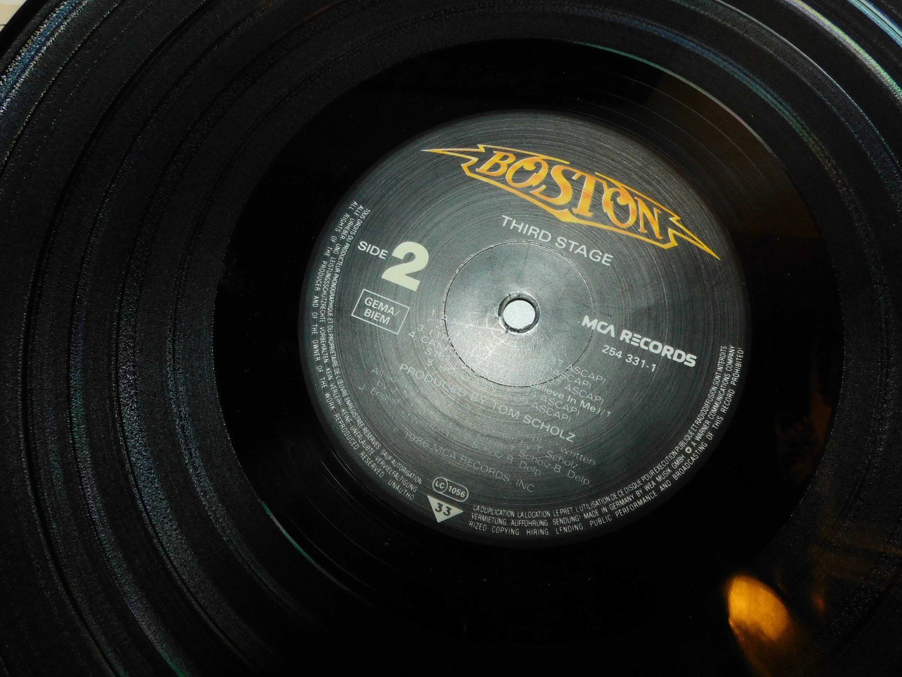 Dischi in vinile: LP Boston 1986 Third Stage  Schallplatte – Usato da Sursee venduto da 76 5