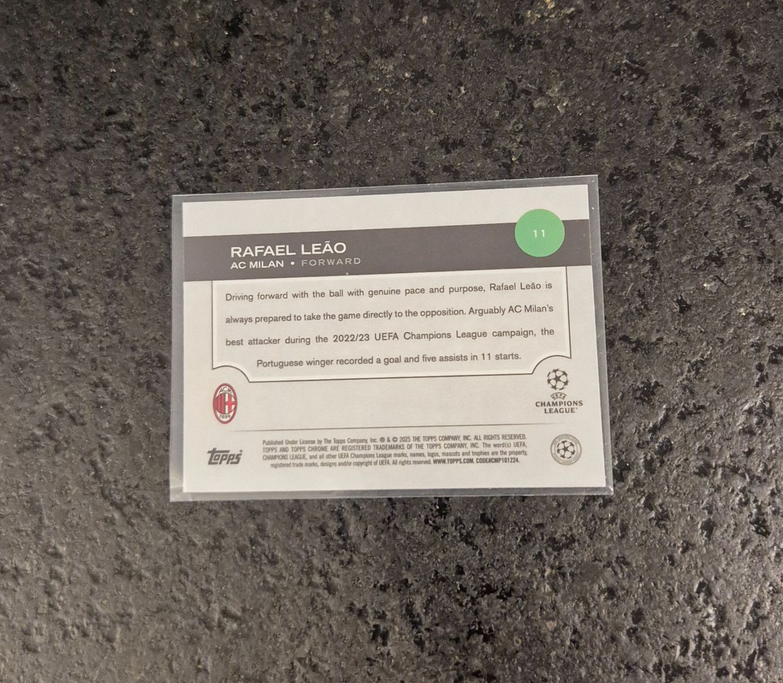 Topps Carte collezionabili: Rafael Leao - AC Milan - Topps – Nuovo (secondo la descrizione) da Burg AG venduto da Danoe 1