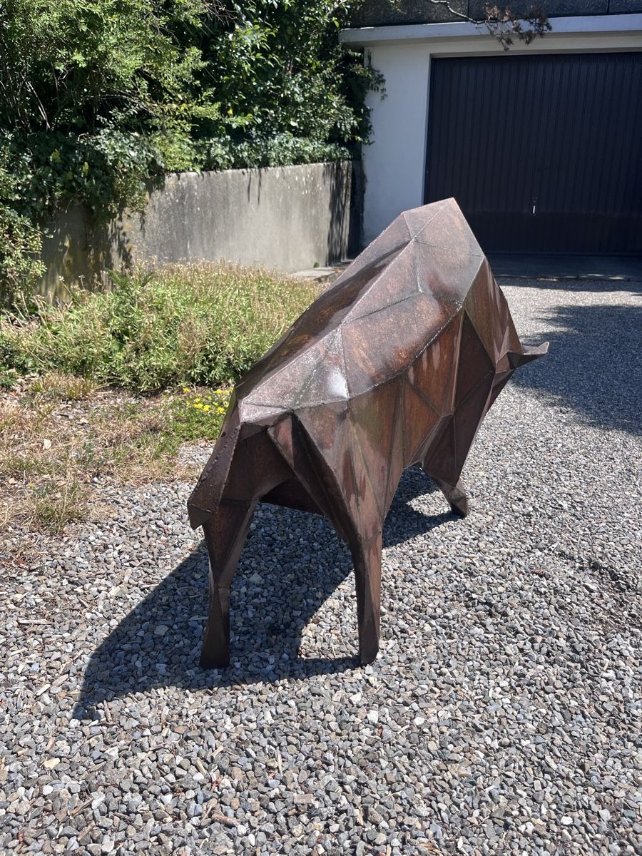 Sculture & Statue: Bison Skluptur unikat – Usato da Aarau Rohr venduto da frey85 4